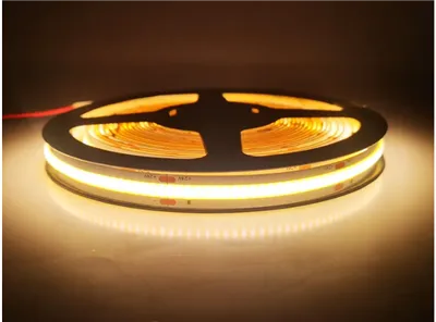 COB LED prúžk flexibilný 3000k teplého bieleho stmievania